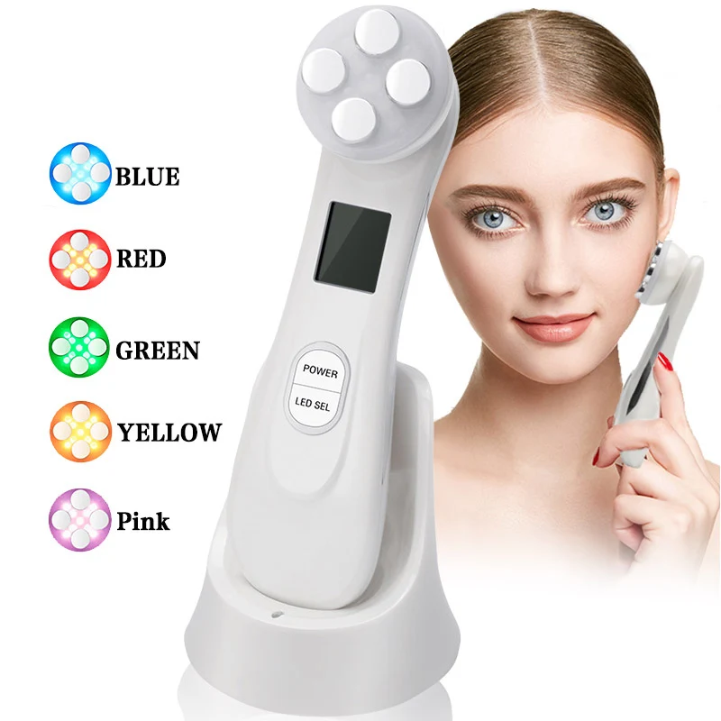 Radio Frequency Face Lift Machine - LED الفوتون RF آلة رفع الجلد