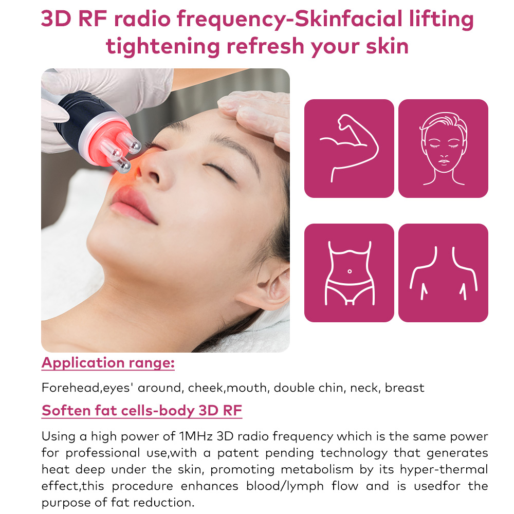 جهاز تنحيف الجسم بالموجات فوق  - مراجعة Radio Frequency Face Lift Machine وسعره