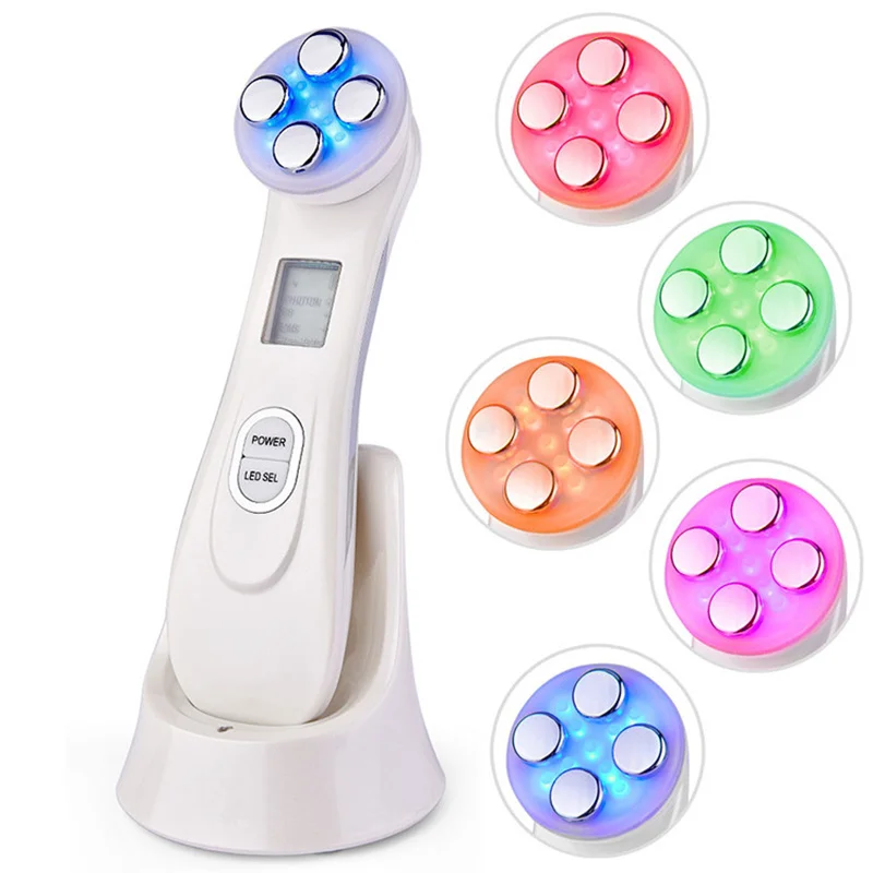 LED الفوتون RF آلة رفع الجلد E - مراجعة Radio Frequency Face Lift Machine وسعره