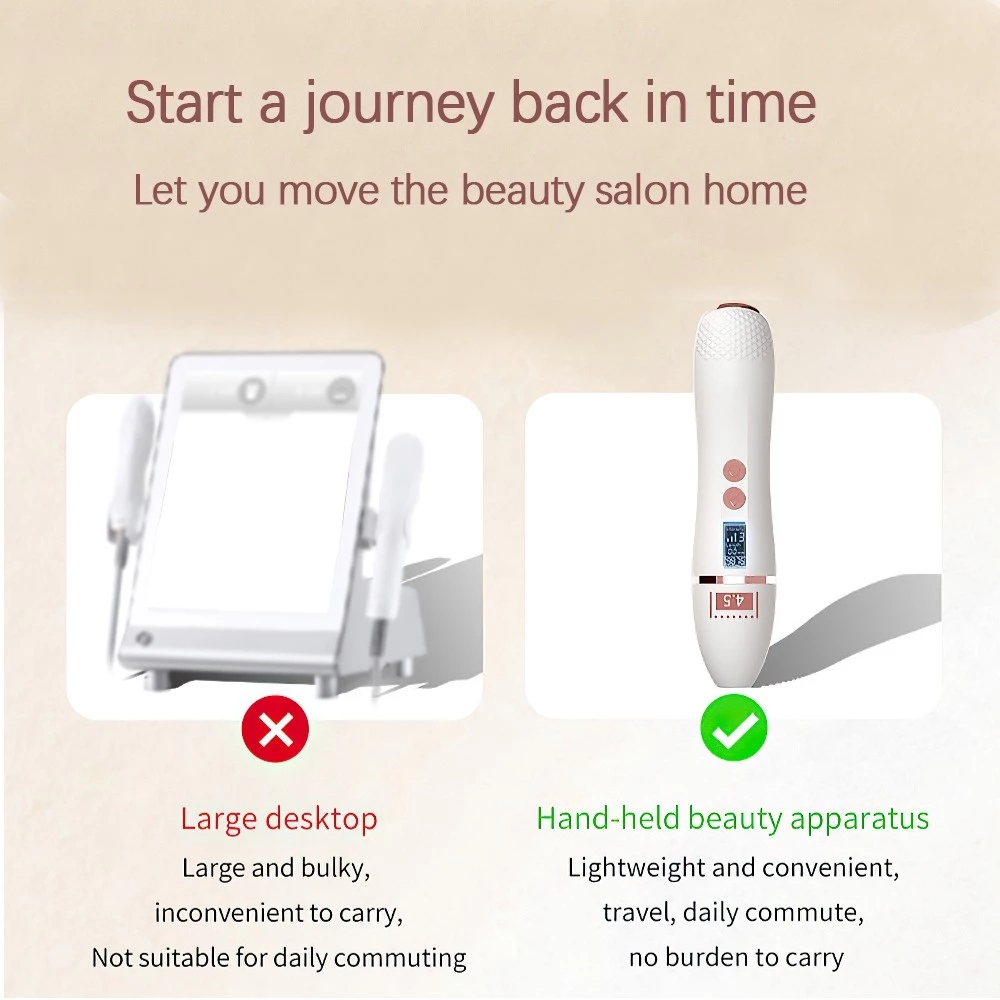 جديد 7D Mini Hifu بالموجات فوق - مراجعة Hifu Machine 7D Face Lifting وسعره