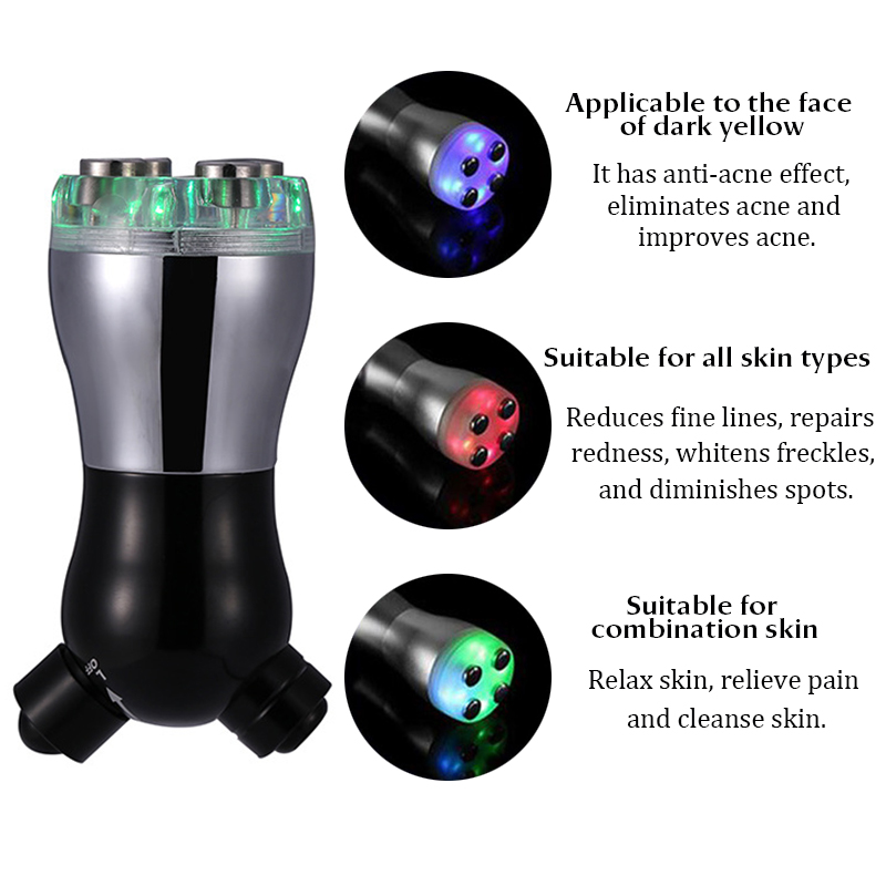 المحمولة 3 في 1 لا إبرة الميزو - مراجعة Radio Frequency Face Lift Machine وسعره