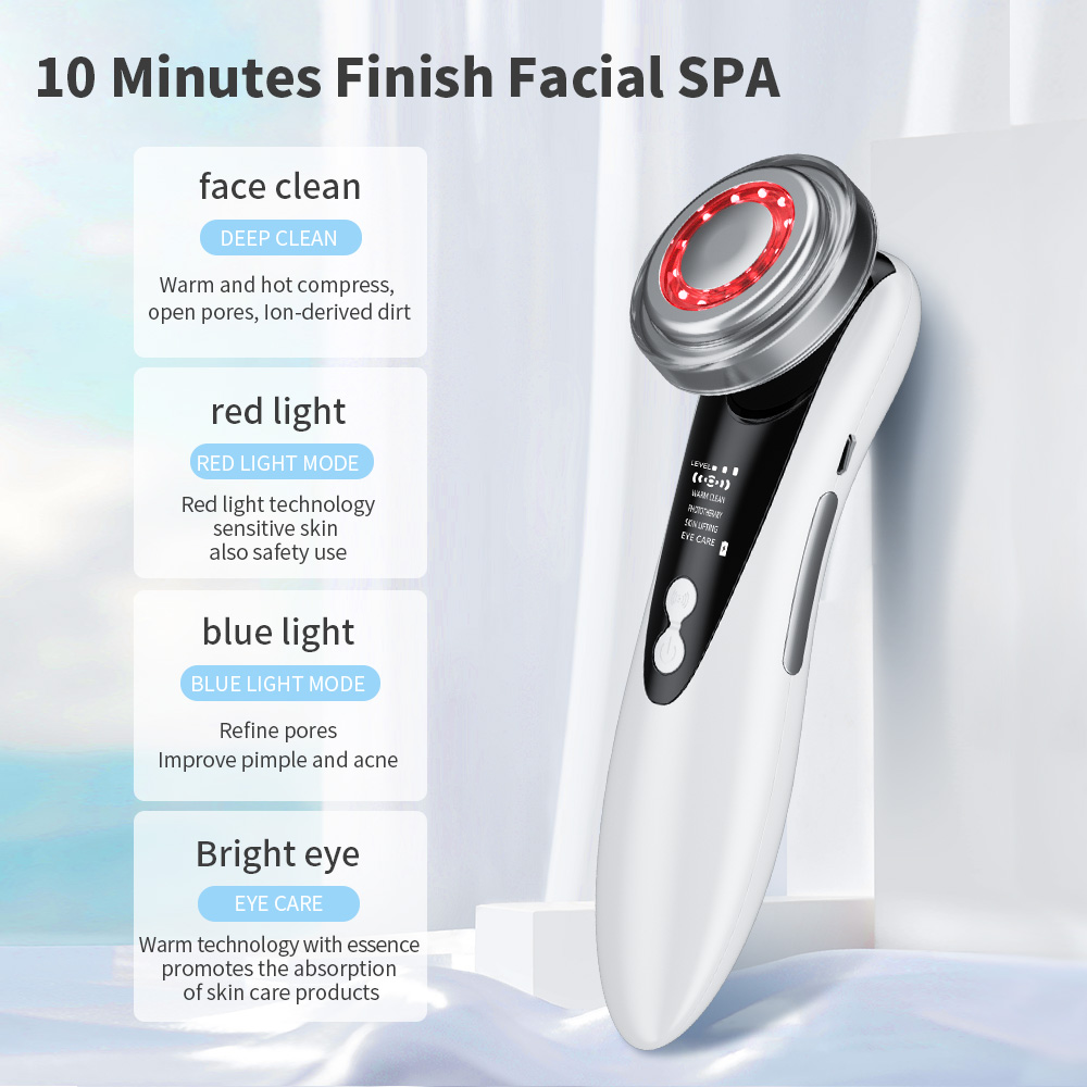 جهاز مساج الوجه للعناية بالبشر - مراجعة Radio Frequency Face Lift Machine وسعره