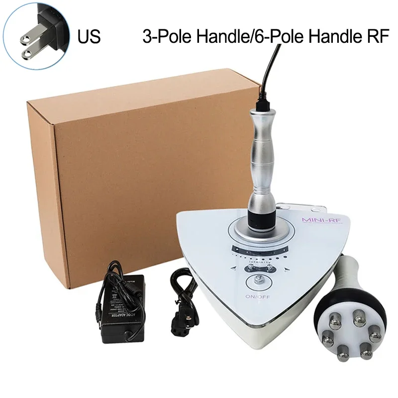 2 في 1 RF ثلاثي الأقطاب آلة رف - مراجعة Radio Frequency Face Lift Machine وسعره