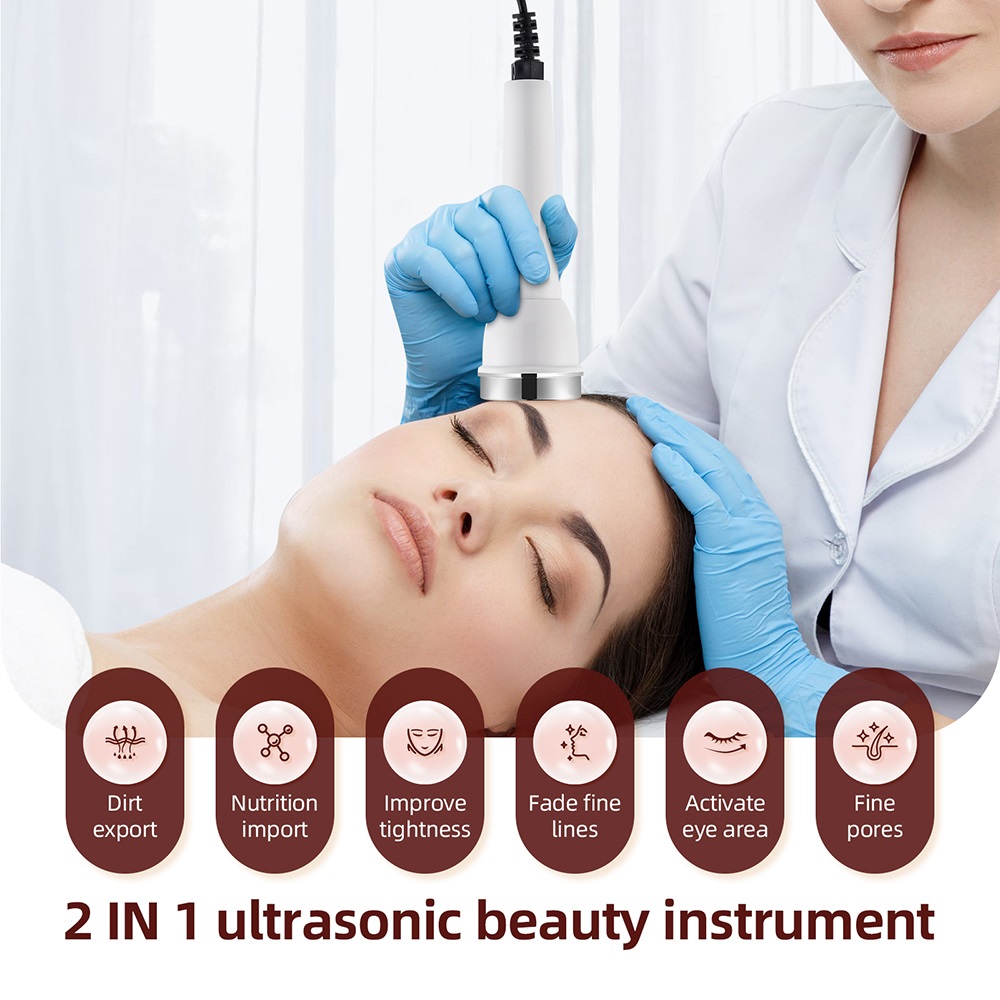 الموجات فوق الصوتية العناية با - مراجعة Anti Aging Ultrasound Face Machine وسعره