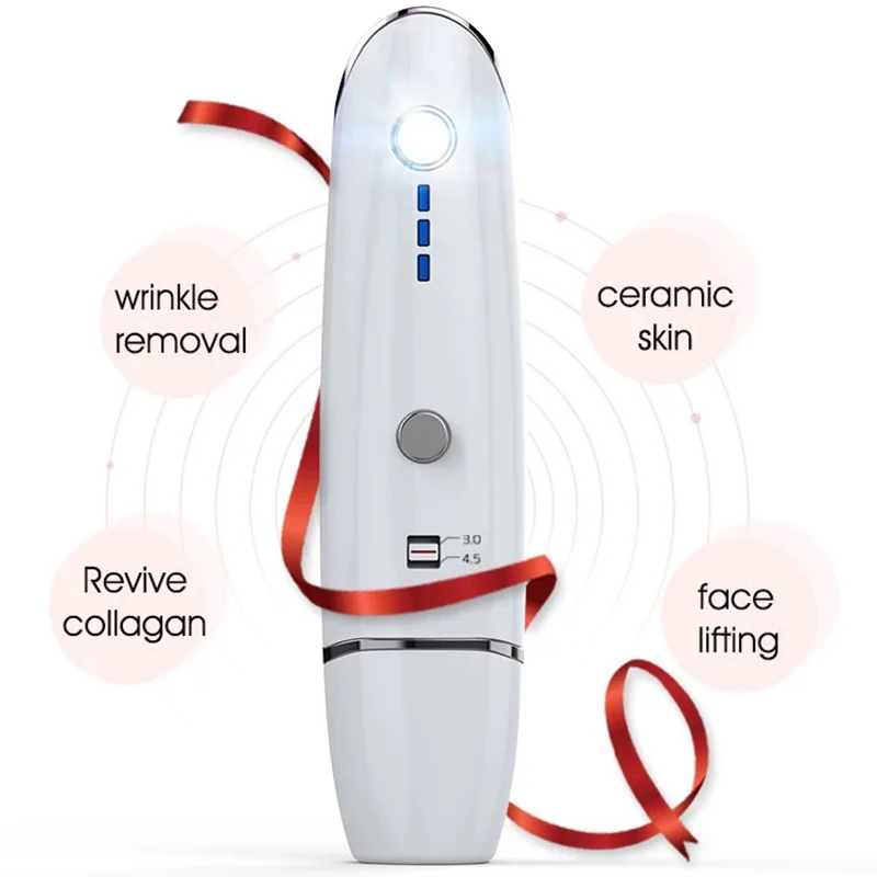 Mini Hifu بالموجات فوق الصوتية - مراجعة Anti Aging Ultrasound Face Machine وسعره