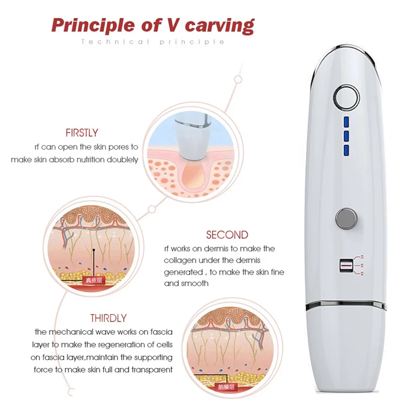 Mini Hifu بالموجات فوق الصوتية - مراجعة Anti Aging Ultrasound Face Machine وسعره