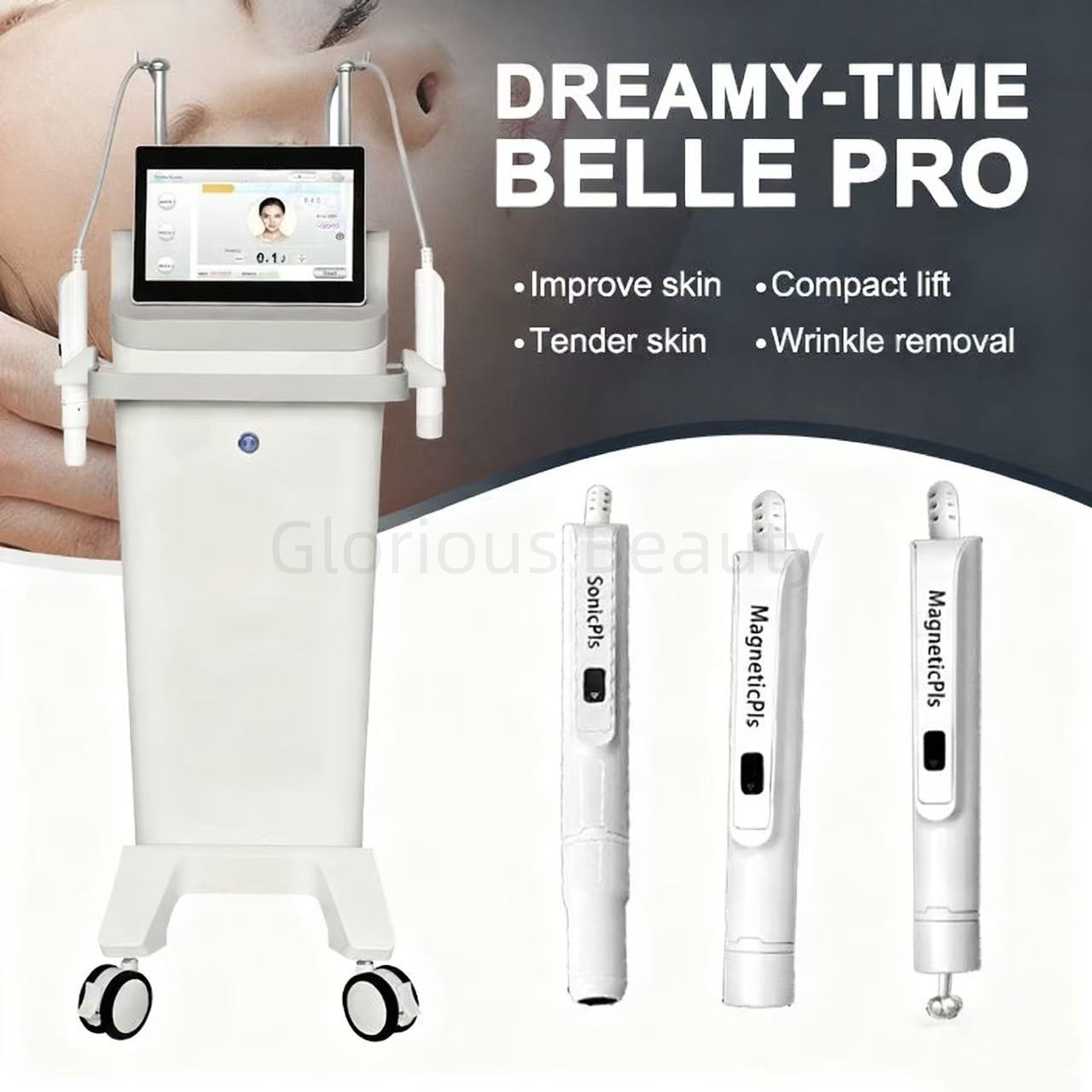 جهاز رفع الوجه بالموجات فوق ال - مراجعة Anti Aging Ultrasound Face Machine وسعره