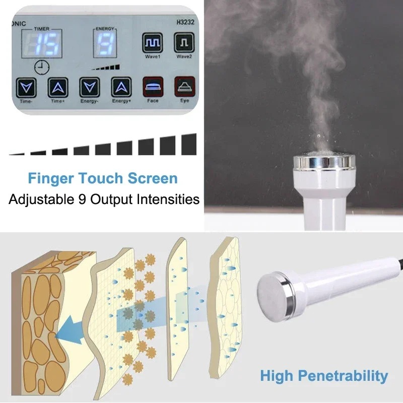 جهاز تجميل الوجه بالموجات فوق  - مراجعة Anti Aging Ultrasound Face Machine وسعره