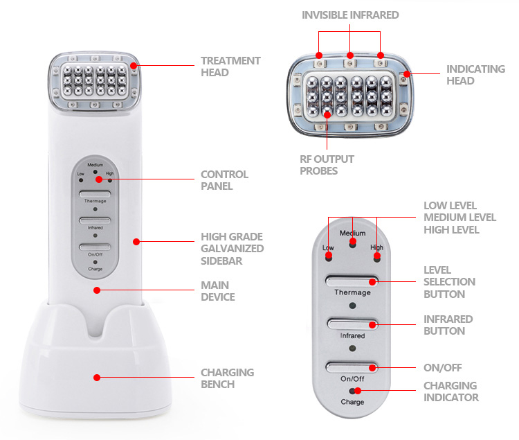 تردد الراديو جهاز للعناية بالو - مراجعة Radio Frequency Face Lift Machine وسعره