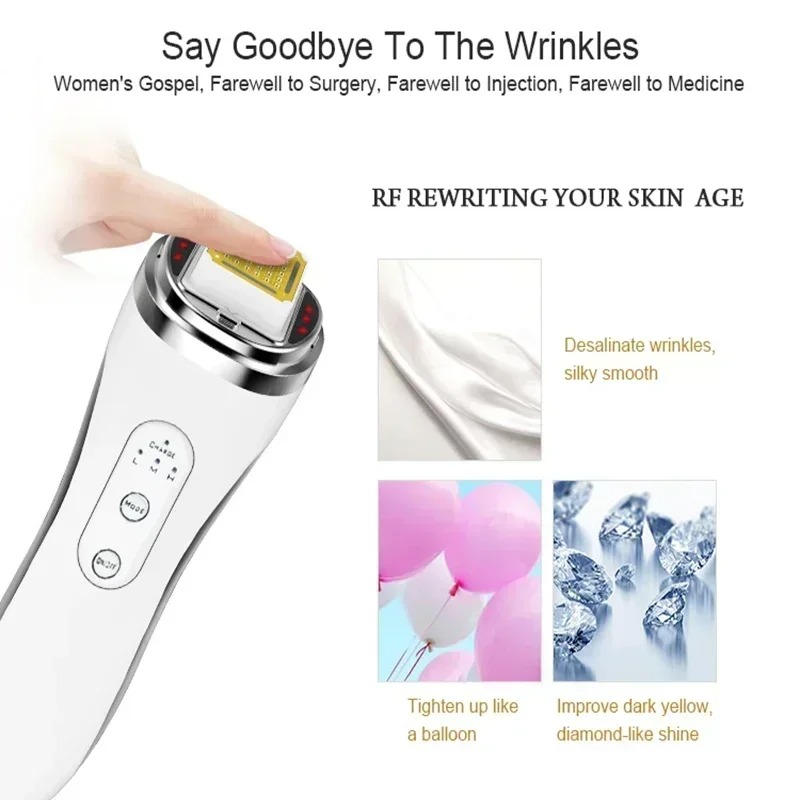 جهاز العناية بالوجه يعمل بموجا - مراجعة Radio Frequency Face Lift Machine وسعره