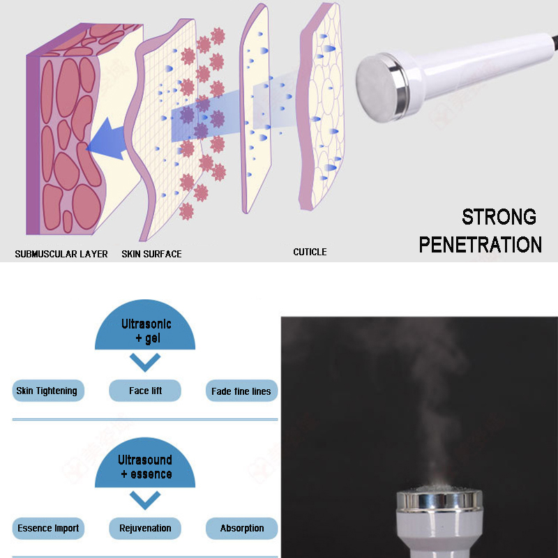 آلة الوجه بالموجات فوق الصوتية - مراجعة Anti Aging Ultrasound Face Machine وسعره